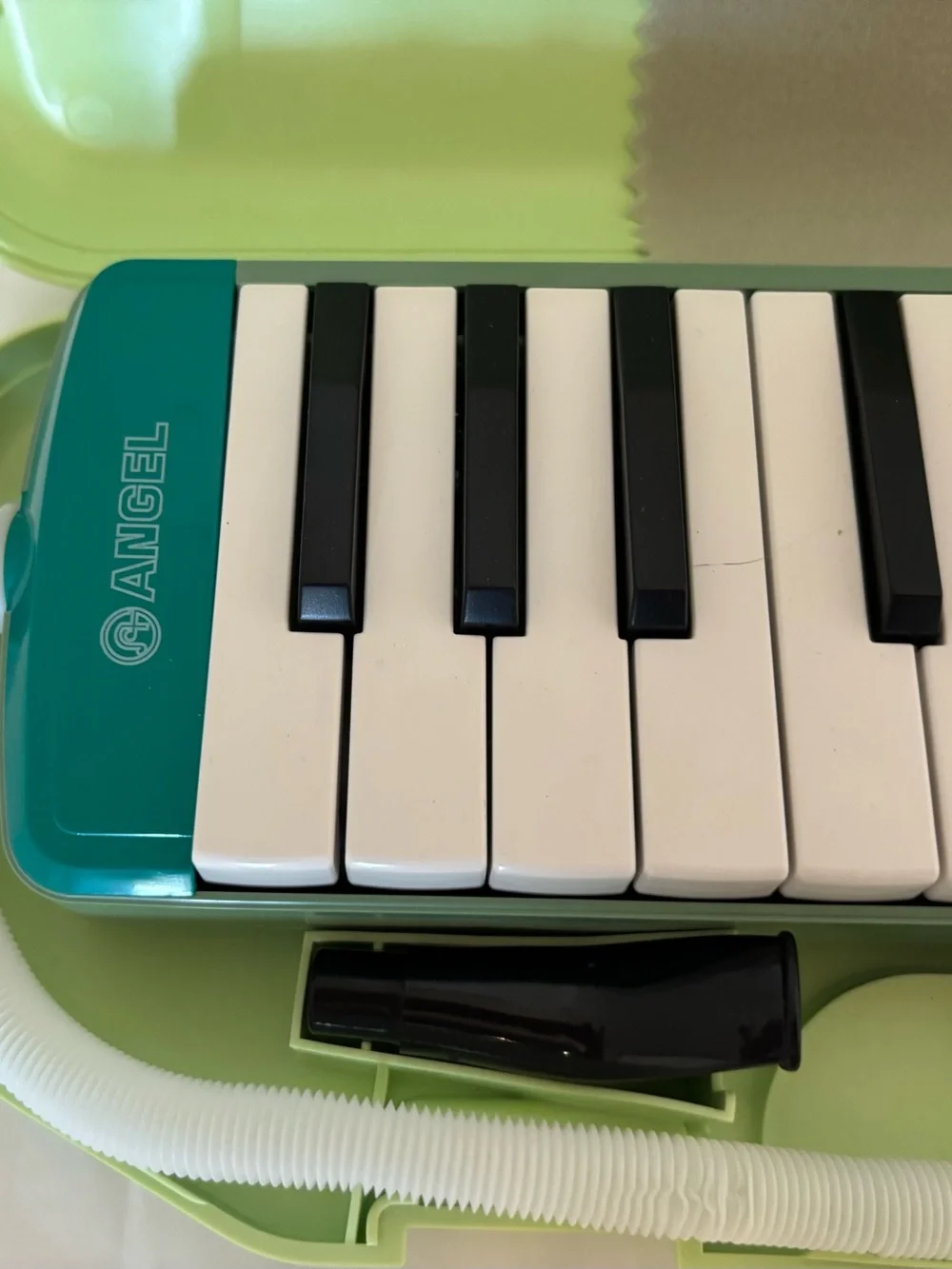 Sweet Tunes Start Here! Vintage Whimsical Fun playful Keyboard/Harmonica